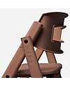 KAOS KLAPP High Chair - Moka Brown - Foldable Space-Saving - 100% Recycled Materials High Chairs