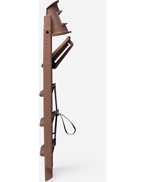 KAOS KLAPP High Chair - Moka Brown - Foldable Space-Saving - 100% Recycled Materials High Chairs