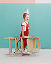 KAOS KLAPP High Chair - Natural - Foldable Space-Saving - Beech Wood High Chairs