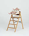 KAOS KLAPP High Chair - Natural - Foldable Space-Saving - Oak Wood High Chairs