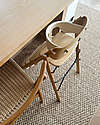 KAOS KLAPP High Chair - Natural - Foldable Space-Saving - Oak Wood High Chairs