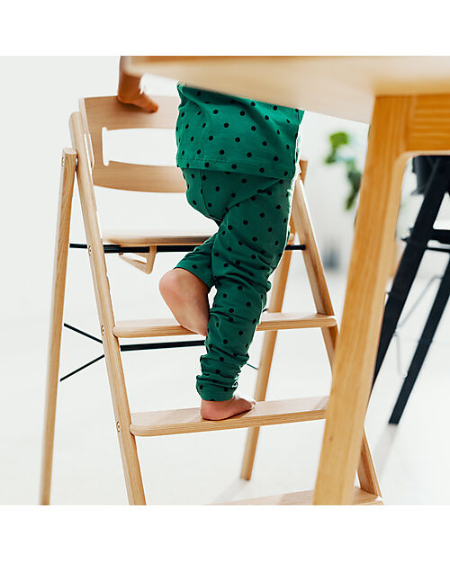 KAOS KLAPP High Chair - Natural - Oak Wood High Chairs
