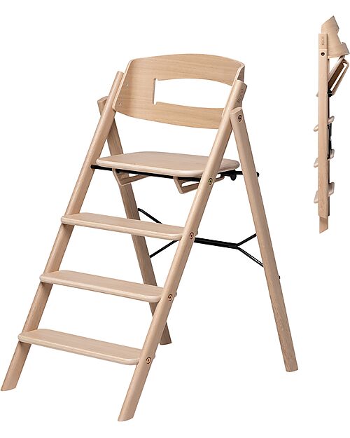KAOS KLAPP High Chair - Natural - Oak Wood High Chairs