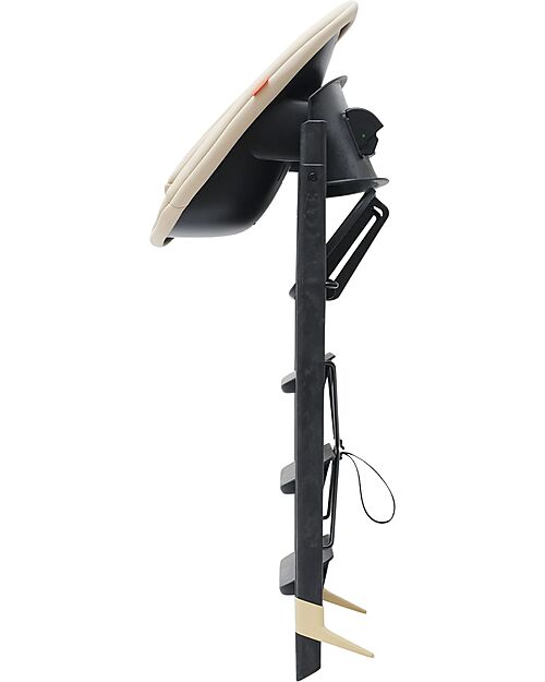 KAOS KLAPP High Chair + Newborn Set - Charcoal Black - 100% Recycled Materials High Chairs