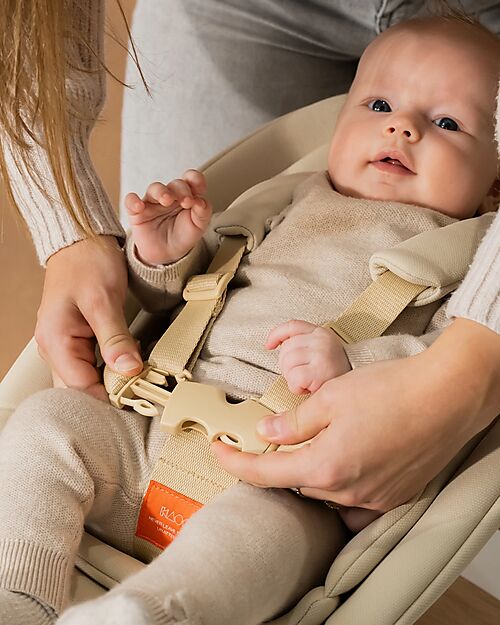 KAOS KLAPP High Chair + Newborn Set - Charcoal Black - 100% Recycled Materials High Chairs