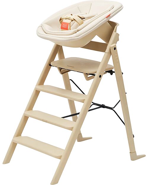 KAOS KLAPP High Chair + Newborn Set - Desert Sand - 100% Recycled Materials High Chairs
