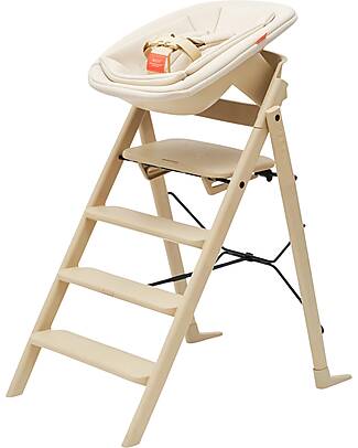 KAOS KLAPP High Chair + Newborn Set - Desert Sand - 100% Recycled Materials High Chairs