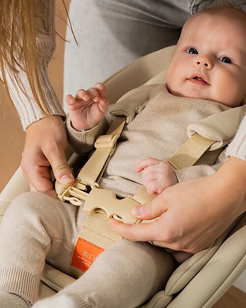 KAOS KLAPP High Chair + Newborn Set - Desert Sand - 100% Recycled Materials High Chairs