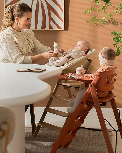 KAOS KLAPP High Chair + Newborn Set - Desert Sand - 100% Recycled Materials High Chairs