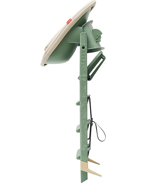 KAOS KLAPP High Chair + Newborn Set - Mineral Green - 100% Recycled Materials High Chairs