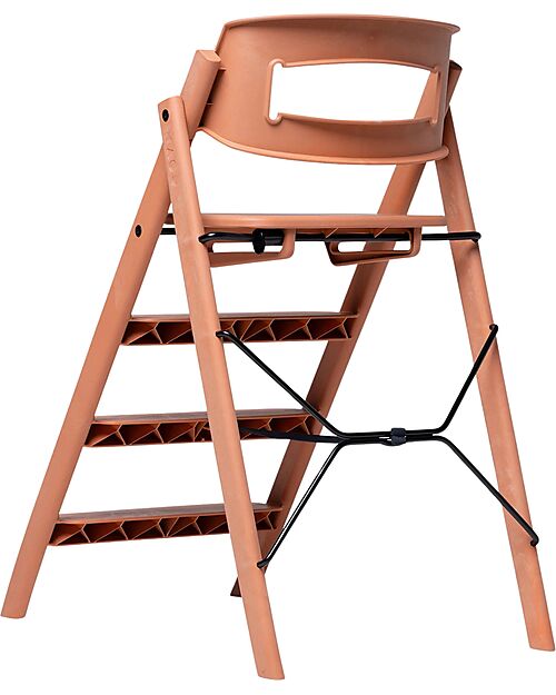 KAOS KLAPP High Chair + Newborn Set - Terracotta - 100% Recycled Materials High Chairs