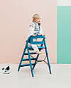 KAOS KLAPP High Chair - Swedish Blue - Foldable Space-Saving - 100% Recycled Materials High Chairs