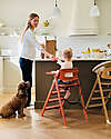 KAOS KLAPP High Chair - Terracotta Pink - Foldable Space-Saving - 100% Recycled Materials High Chairs