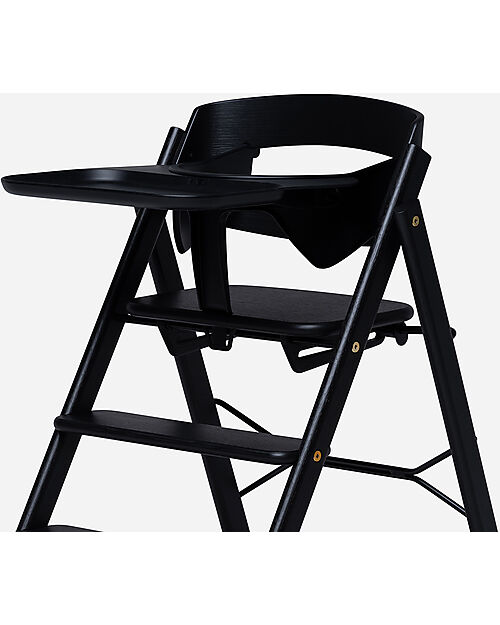 KAOS KLAPP High Chair Tray - Black - 6m+ Accessories for High Chairs