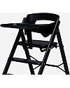 KAOS KLAPP High Chair Tray - Black - 6m+ Accessories for High Chairs