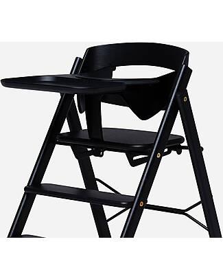 KAOS KLAPP High Chair Tray - Black - 6m+ Accessories for High Chairs