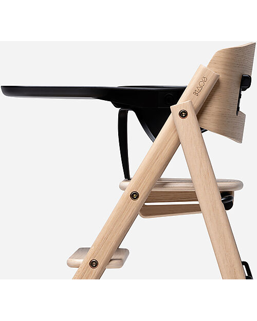 KAOS KLAPP High Chair Tray - Black - 6m+ Accessories for High Chairs