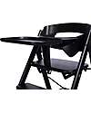 KAOS KLAPP High Chair Tray - Black - 6m+ Accessories for High Chairs