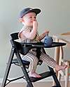 KAOS KLAPP High Chair Tray - Black - 6m+ Accessories for High Chairs