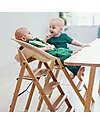 KAOS KLAPP Newborn Seat - Desert Sand - With 5-point Harness Accessories for High Chairs