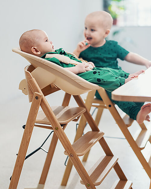 KAOS KLAPP Newborn Set - Desert Sand - With 5-point Harness Accessories for High Chairs