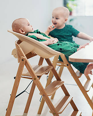 KAOS KLAPP Newborn Set - Desert Sand - With 5-point Harness Accessories for High Chairs