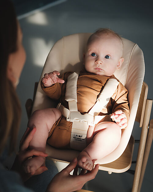 KAOS KLAPP Newborn Set - Desert Sand - With 5-point Harness New Accessories for High Chairs