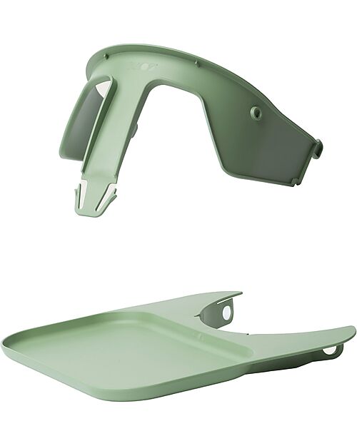 KAOS KLAPP Safety Rail + Tray Set for Convertible Chair - Green Accessories for High Chairs