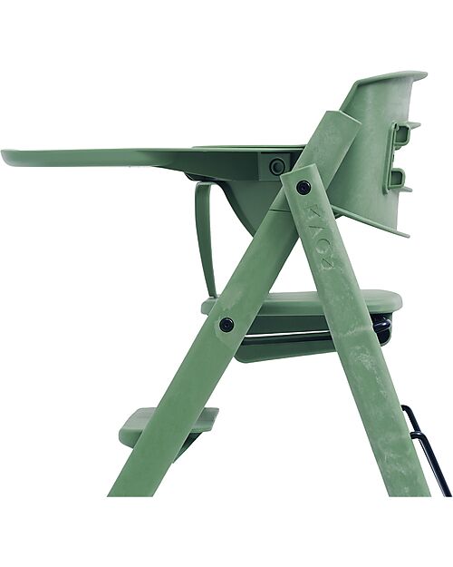 KAOS KLAPP Safety Rail + Tray Set for Convertible Chair - Green Accessories for High Chairs