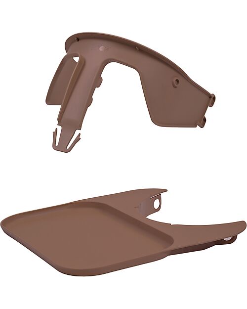 KAOS KLAPP Safety Rail + Tray Set for Convertible Chair - Moka Brown Accessories for High Chairs