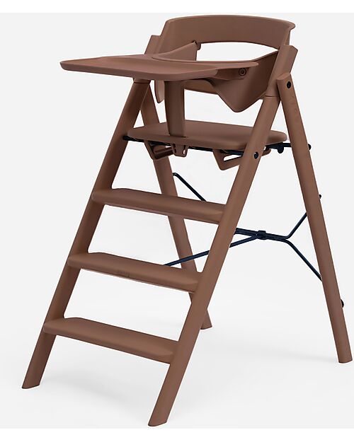 KAOS KLAPP Safety Rail + Tray Set for Convertible Chair - Moka Brown Accessories for High Chairs