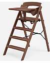 KAOS KLAPP Safety Rail + Tray Set for Convertible Chair - Moka Brown Accessories for High Chairs
