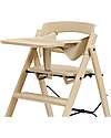 KAOS KLAPP Safety Rail + Tray Set for Convertible Chair - Sand Accessories for High Chairs