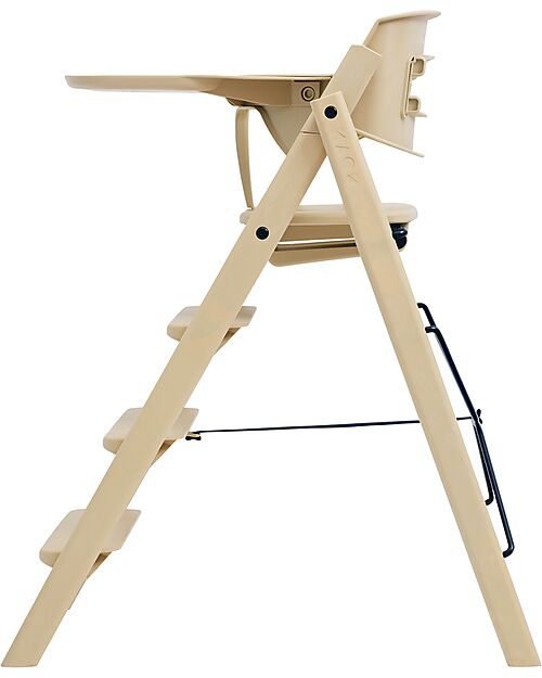 KAOS KLAPP Safety Rail + Tray Set for Convertible Chair - Sand Accessories for High Chairs