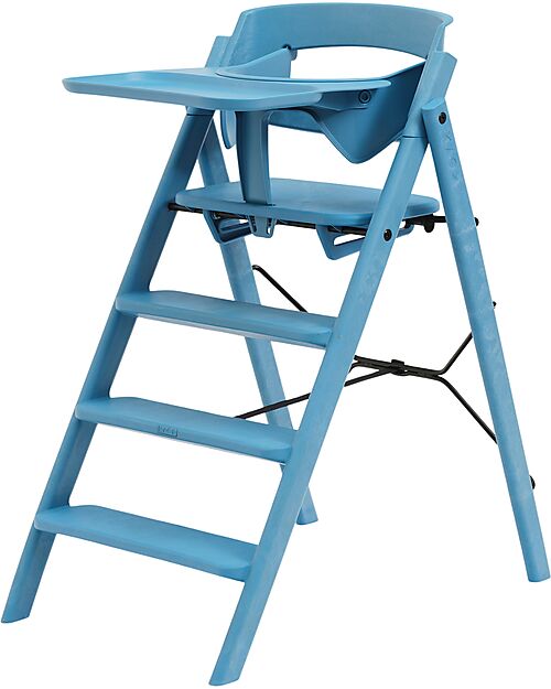 KAOS KLAPP Safety Rail + Tray Set for Convertible Chair - Swedish Blue Accessories for High Chairs