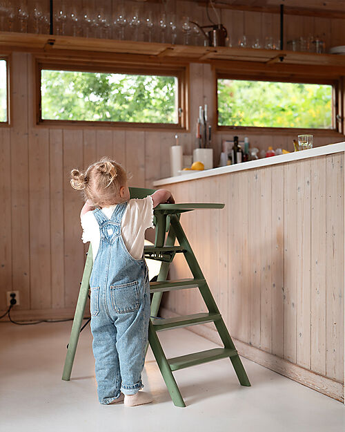 KAOS KLAPP Safety Rail + Tray Set for Evolutionary Chair - Green Accessories for High Chairs