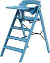KAOS KLAPP Safety Rail + Tray Set for Evolutionary Chair - Swedish Blue Accessories for High Chairs