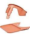 KAOS KLAPP Safety Rail + Tray Set for Evolutionary Chair - Terracotta Pink Accessories for High Chairs