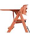 KAOS KLAPP Safety Rail + Tray Set for Evolutionary Chair - Terracotta Pink Accessories for High Chairs