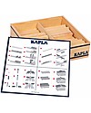 Kapla Kapla 100, Wood Tablets, Natural - Fun and educational! Wooden Blocks and Construction Sets