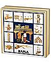 Kapla Kapla 100, Wood Tablets, Natural - Fun and educational! Wooden Blocks and Construction Sets