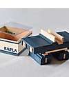 Kapla Set of 40 Planks - Blue - Wood - Funny and Educational! Wooden Blocks and Construction Sets