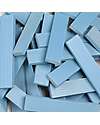Kapla Set of 40 Planks - Light Blue - Wood - Funny and Educational! Wooden Blocks and Construction Sets