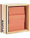 Kapla Set of 40 Planks - Pink - Wood - Funny and Educational! Wooden Blocks and Construction Sets