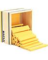 Kapla Set of 40 Planks - Yellow - Wood - Funny and Educational! Wooden Blocks and Construction Sets