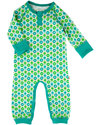 Katvig Katvig Classics Bodysuit - Green Mini Apple print (100% Organic) Babygrows