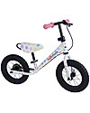 Kiddimoto Balance Bike Super Junior Maxi, Pastel Dotty Balance Bikes