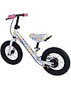 Kiddimoto Balance Bike Super Junior Maxi with Helmet, Dots Balance Bikes
