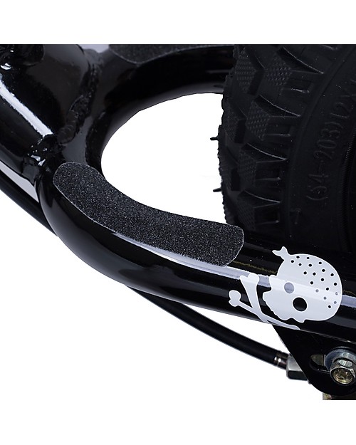 Kiddimoto Balance Bike Super Junior Maxi with Helmet, Skulls Balance Bikes