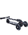 Kiddimoto Foldable Kids 3 Wheeled Scooter U-Zoom, Skulls and Cross Bones Scooters